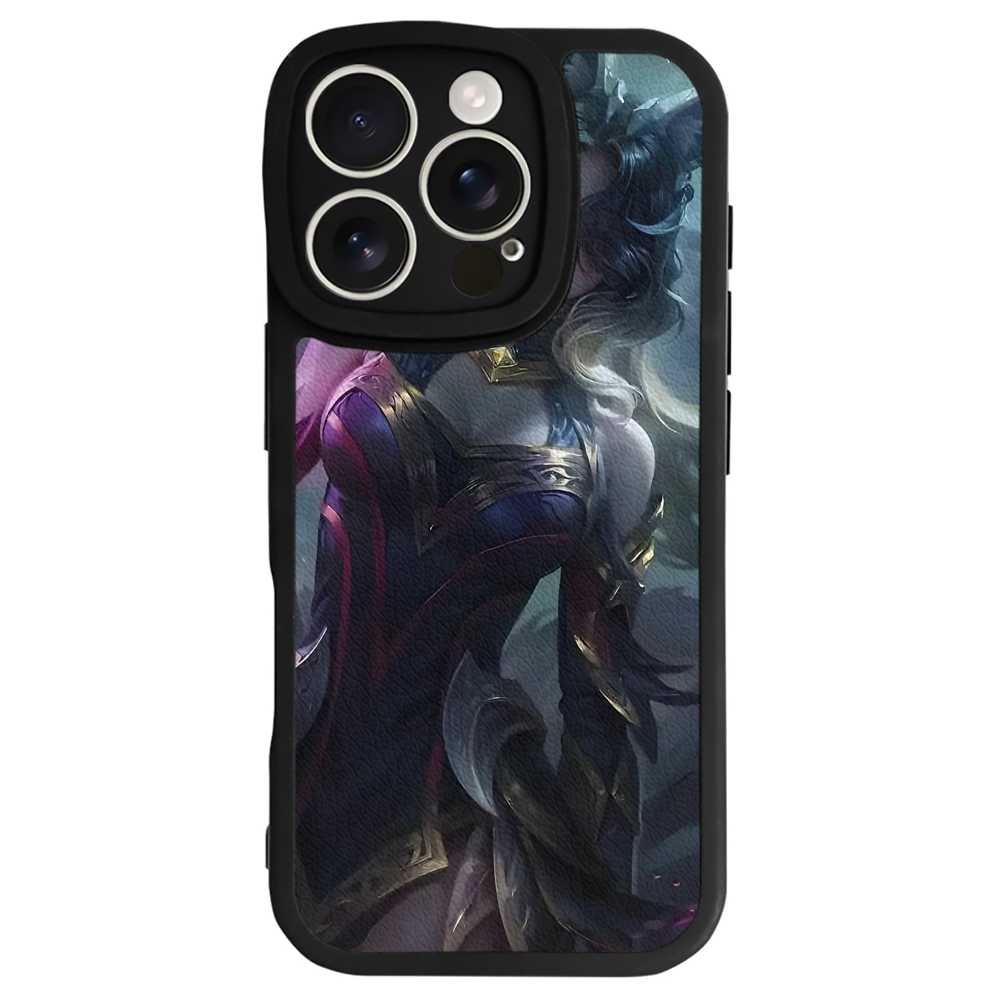 リーグ・オブ・レジェンド League of Legends LOL 【iPhone 16シリーズ対応】シリコンスマホケース（レザー調） 材質：シリコン